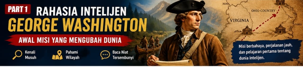 Rahasia Intelijen George Washington (Part 1): Awal Misi yang Mengubah Dunia