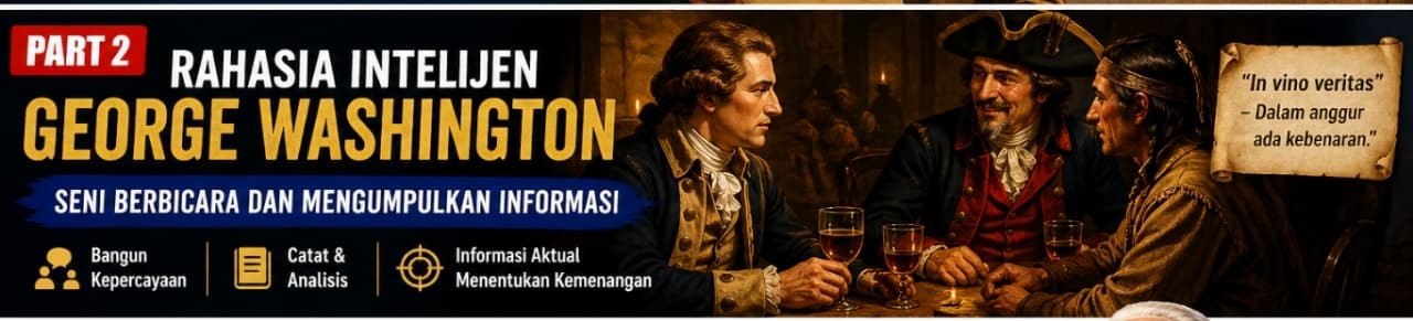 Rahasia Intelijen George Washington (Part 2): Seni Berbicara dan Mengumpulkan Informasi